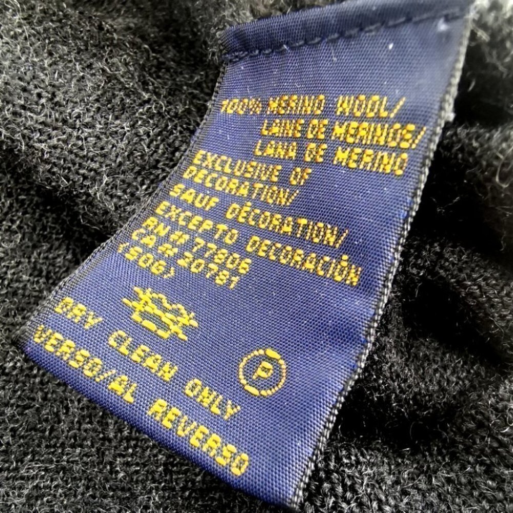 Tommy Hilfiger Men's L Hong Kong Merino Wool - Picture 8 of 13